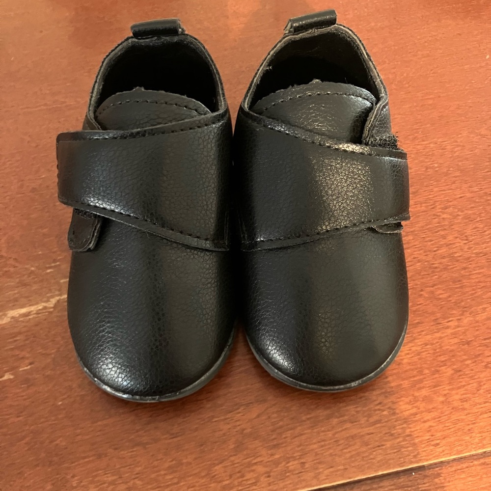 Baby Boy Black Dress Shoes 2